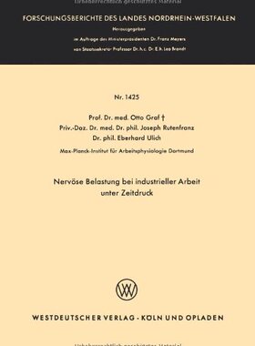 【预售】Nervose Belastung Bei Industrieller Arbeit Unt...