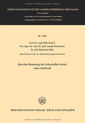 【预售】Nervose Belastung Bei Industrieller Arbeit Unt...