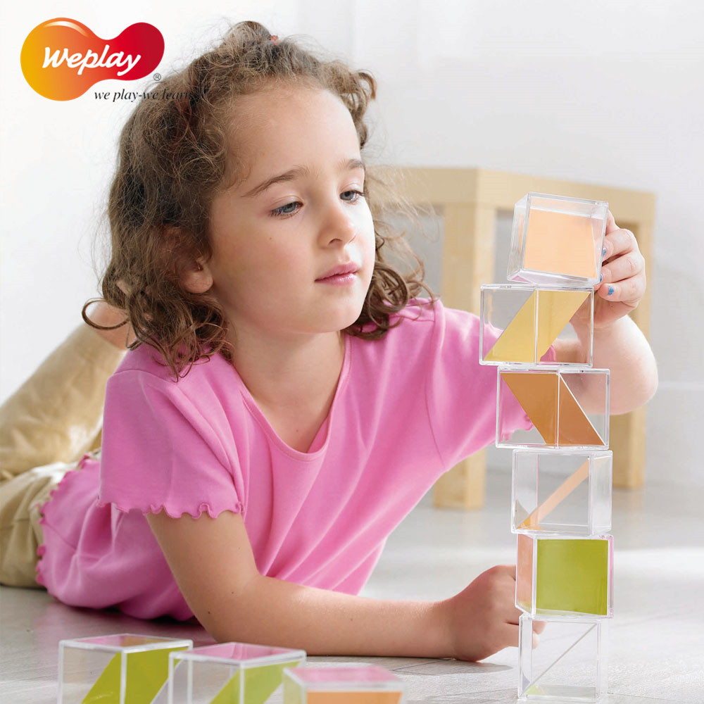 台湾weplay原装儿童积塑对称玩具