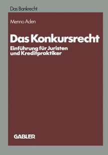 【预售】Das Konkursrecht: Einfuhrung Fur Juristen Und ...