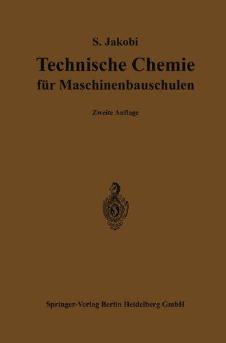 【预订】Technische Chemie Fur Maschinenbausc...