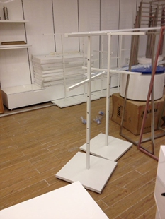 货架 儿童店铺服装 店铺装 修挂衣架 烤漆架 童装 正挂架 架