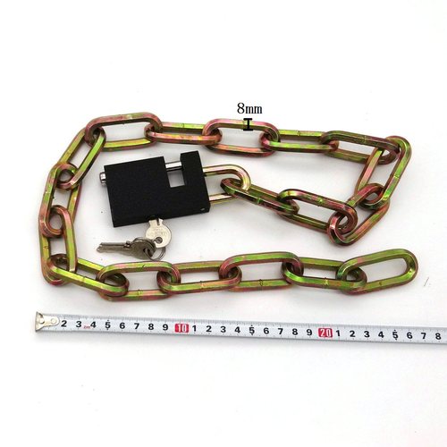 拖挂铁链锁  铁链条锁 摩托车锁 自行车锁 电动车锁 铁门锁