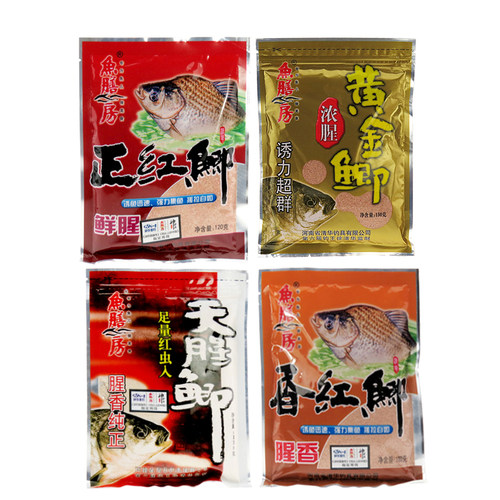 徐清华鱼膳房正红鲫 香红鲫 黄金鲫 天腥鲫 鲫鲤草鱼饵饵料 - 封面