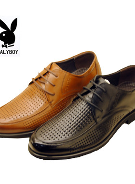 花花公子男鞋夏款新款商务真皮凉鞋男鞋子1522-329258黑329259棕