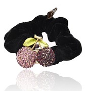 Ya na diamond ring full rhinestone hair accessories made by Cherry head cloth headdress rope ring I0032