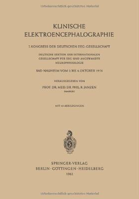 【预订】Klinische Elektroencephalographie: 7...