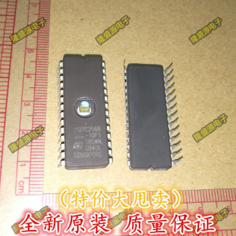 进口原装M27C256B-10F1 CDIO-28 集成电路 IC芯片 原装正品