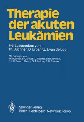 【预订】Therapie Der Akuten Leukamien