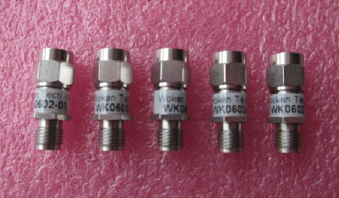 WOKEN进口WK0602-06 6dB DC-18GHz 2W SMA RF 射频微波同轴固定衰减器 质量包好，包能用 可提供详细测试图成色好