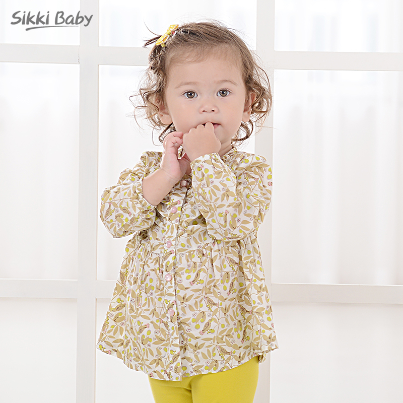 Chemise fille SIKKI BABY à manche longue - Ref 2085383 Image 1