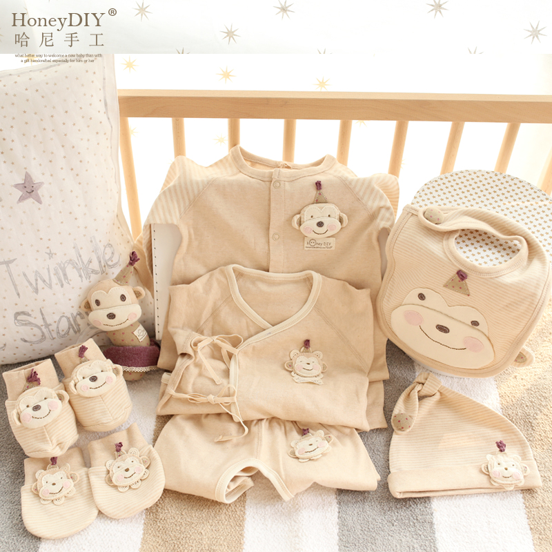 Coffret cadeau pour nouveau-né HONEYDIY Le coton biologique - Ref 1953460 Image 1