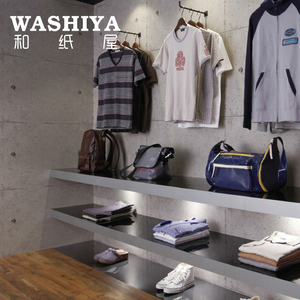 【和纸屋】LOFT工业风大理石 服装店 进口日本墙纸壁纸 按米卖