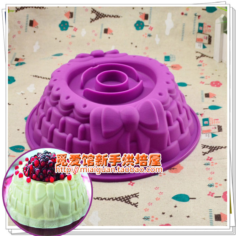 新手试用烘培烤盘蝴蝶结蛋糕模具