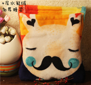 TEEMO蜜袋鼯 飞鼠 魔王松鼠 棉窝·冬季【4层水貂绒睡袋】包邮