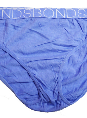 哟呼！bonds 12-16岁女大童成人码紫蓝全棉三角内裤短裤6221046