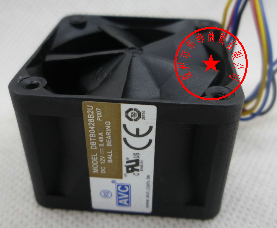 AVC 4028 12V 0.48A DBTB0428B2U服务器风扇4CM超大风量