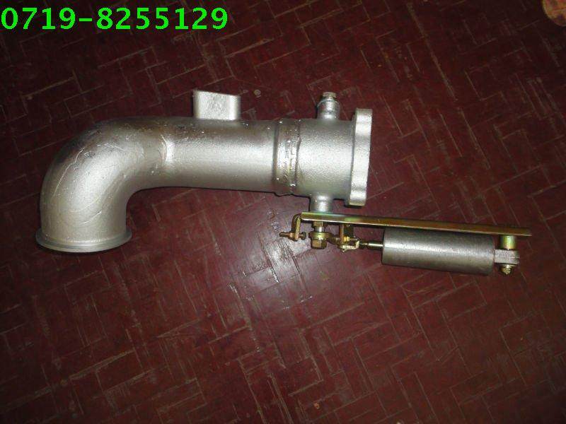 1203015-Z24M1 东风天龙蝶阀 大力神 霸龙 排气制动阀带联接管