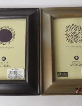 宜家欧式风复古做旧7寸实木相框