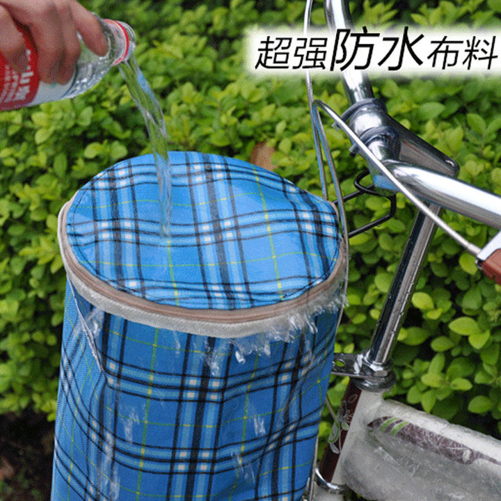 Panier pour vélo en toile - Ref 2260481 Image 1