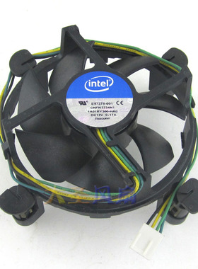Intel英特尔 E97378-001 12V 0.17A CPU风扇 架构1155/1150/1156