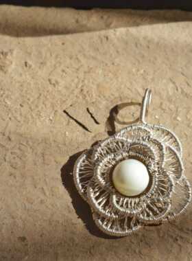 复古礼物深海绕线订做吊坠定制