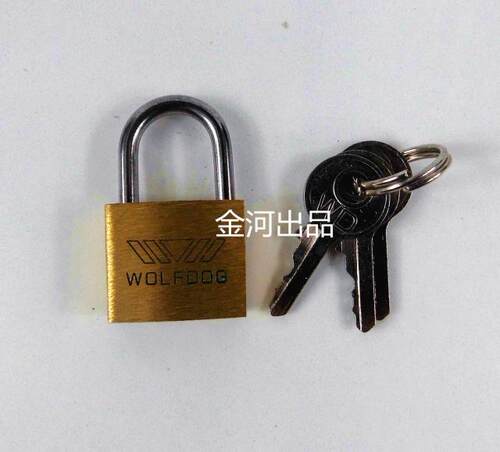 优质黄铜挂锁 实心小铜锁头 保密小包挂锁 章包保密小锁20小铜锁