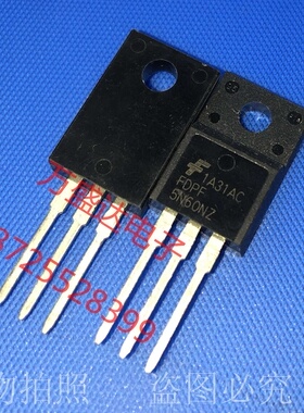 FDPF5N60NZ 600V4.5A N沟道 TO-220F 仙童进口原装