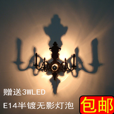 包邮简约壁灯走廊楼梯壁灯过道客厅led壁灯创意卧室壁灯led影子灯