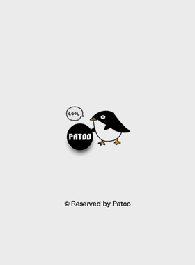 【PATOO怕痛】原创防水纹身贴 企鹅Penguin 创意礼品可爱儿童复古