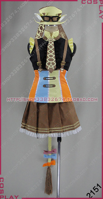 2151 cosplay服装 love live 动物园 动物饲养员 觉醒 星空凛新品