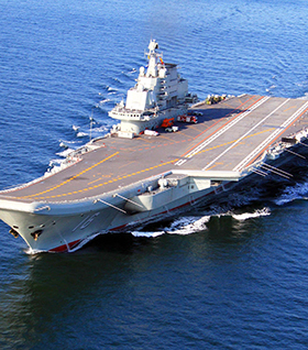 航母军舰海报辽宁号航母装饰画军事装备航空母舰战斗群挂画G702B