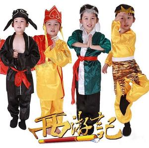 西游记服装影视古装唐僧师徒四人孙悟空八戒沙僧舞台演出服装摄影