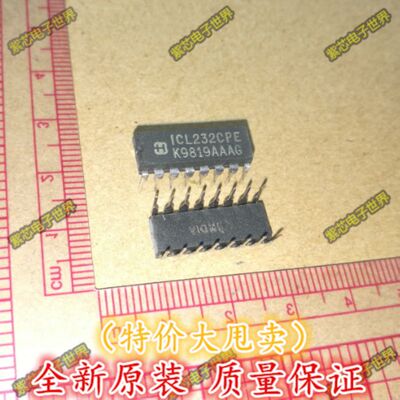 ICL232CPE DIP-16 进口原装INTERSIL 可直拍 只做进口原装货