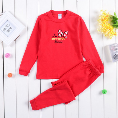 儿童米奇纯棉小高领秋衣