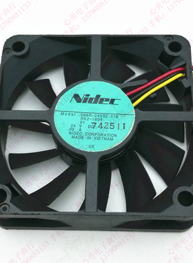 原装 NIDEC 6015 D06R-24SS2 01B 24V 0.09A 6CM 变频器 静音风扇