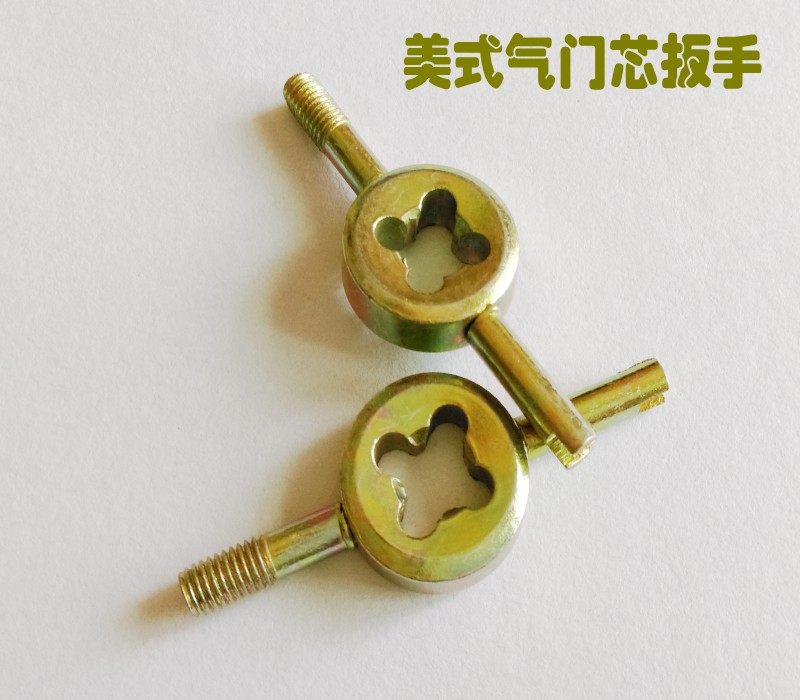 山地自行车气门芯扳手美式气嘴扳手气门匙内胎扳手修理补胎工具