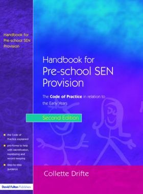 【预售】Handbook for Pre-School Sen Provision