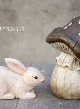 出口陶土复古做旧欧式风装饰品