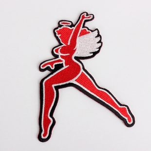 第三中队地狱天使 飞行夹克臂章 WWII二战臂章 美女