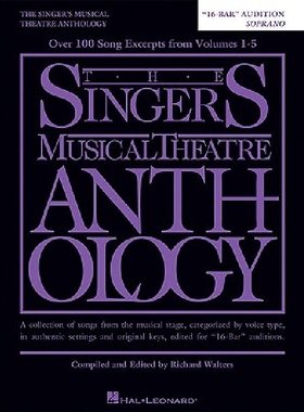 【预订】The Singer's Musical Theatre Antholo...