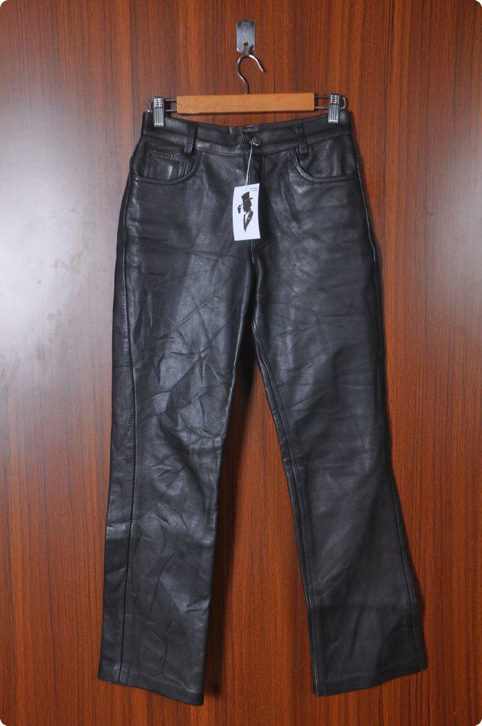 Pantalon cuir homme Première couche de cuir - Ref 1494686 Image 1