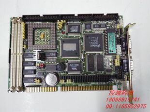 研华PCA-6144V REV.A2工业主板 CPU半长卡 成色新