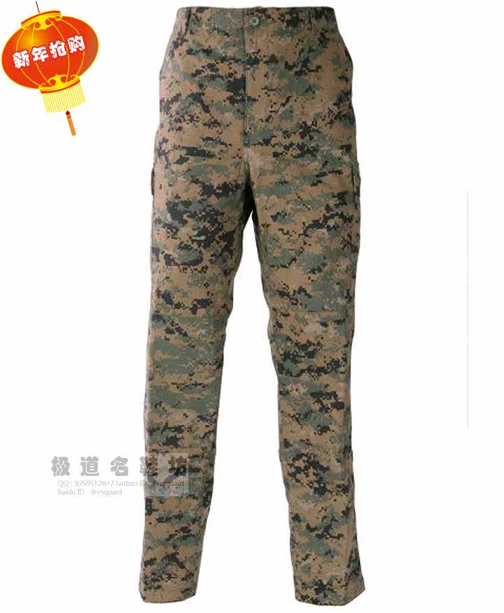 极道美国丛林数码bdu款式裤子