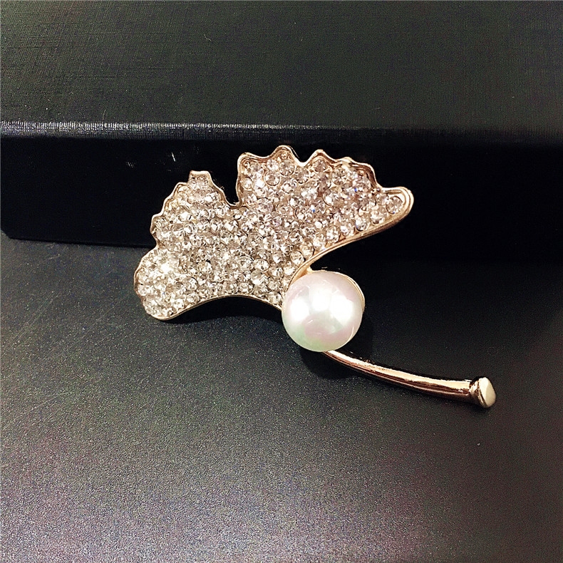 Broche femme en Zircon diamant - Ref 1187324 Image 5