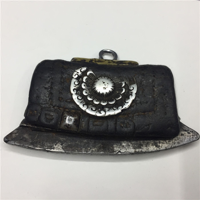 老〓精品藏饰老火镰荷包西藏牛皮老打火机工艺好包挂车挂