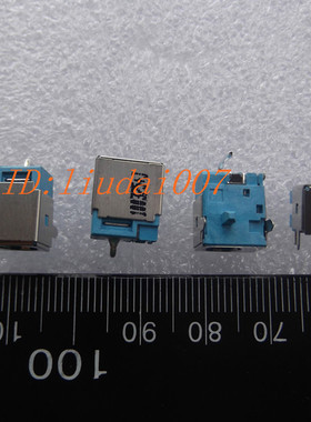 全新原装 ACER DC POWER JACK 宏基笔记本电源接口 尾弯针  蓝色