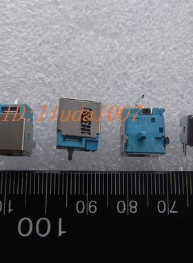 全新原装 ACER DC POWER JACK 宏基笔记本电源接口 尾弯针  蓝色