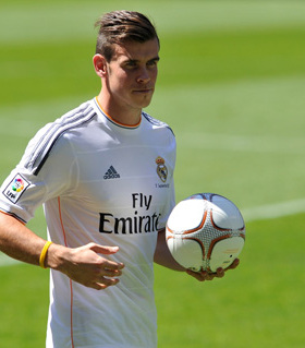 加雷斯·贝尔海报定做足球俱乐部球星明星房间装饰挂画贴画Z1243A