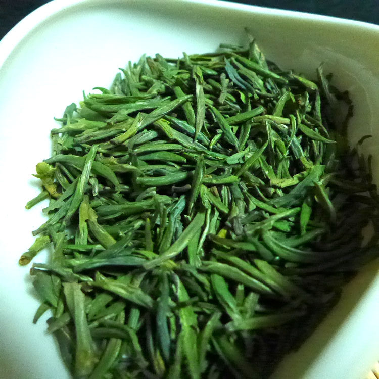 2023开化龙顶茶 浙江高山龙鼎茶叶绿茶 明前茶 一芽一叶新茶 饱满